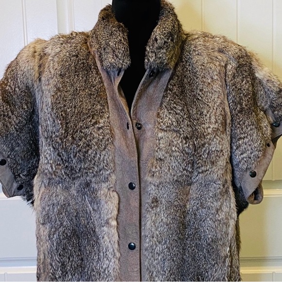 Rabbit Fur Jacket - Picture 3 of 11
